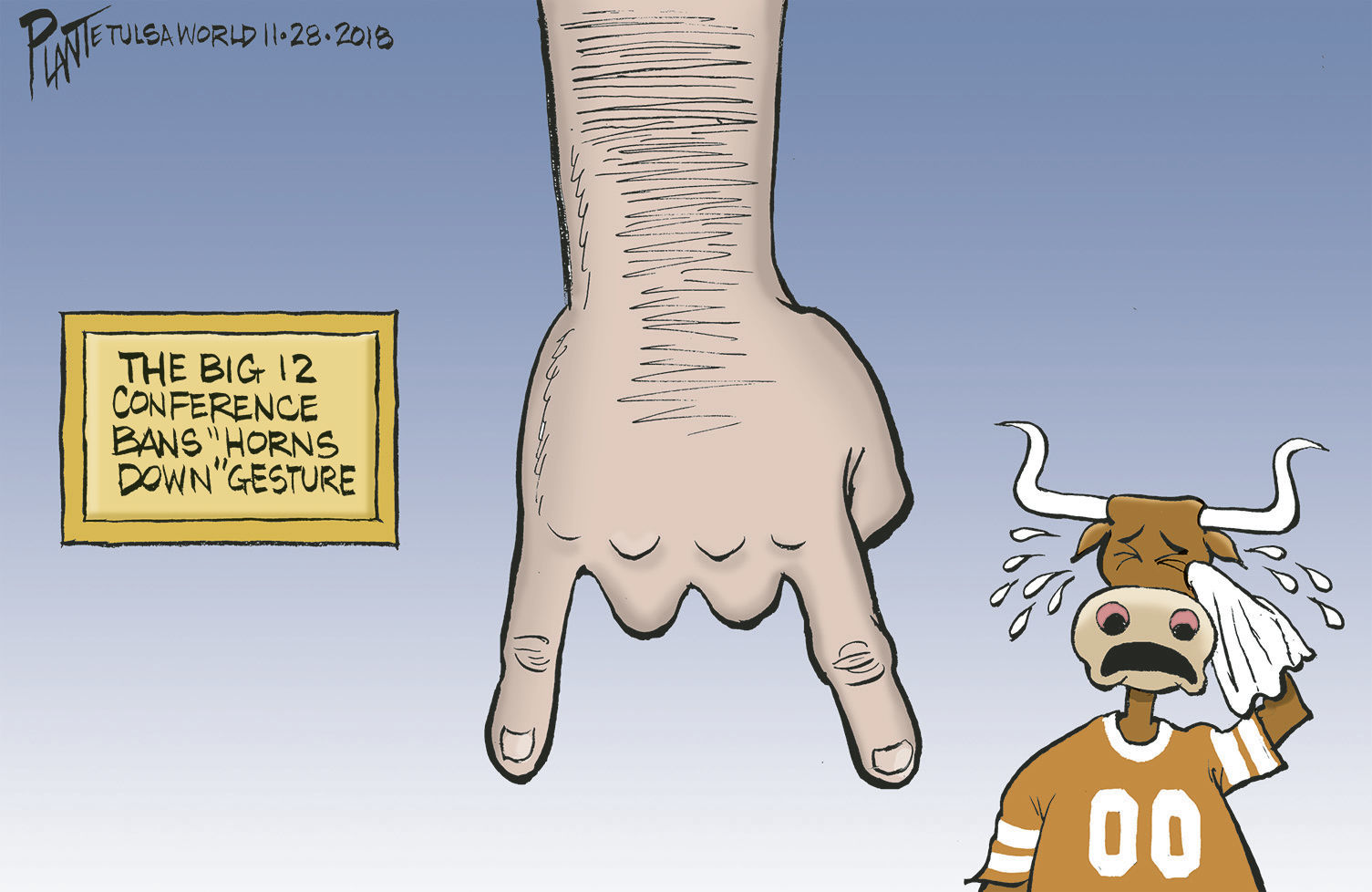 Bruce Plante Cartoon: Fine Texas Whine